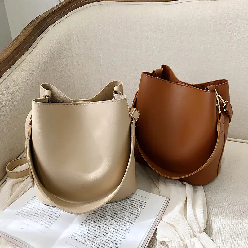 Simple Trendy Bucket Bag