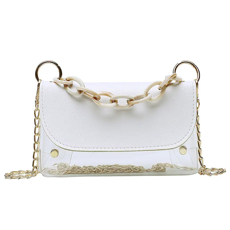 Transparent Trendy Messenger Bag