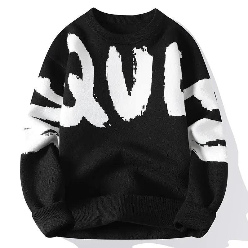 Trendy Men's Thick Sweater