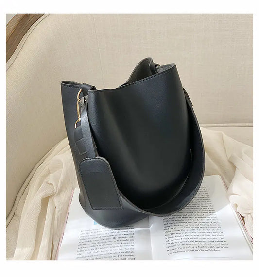 Simple Trendy Bucket Bag