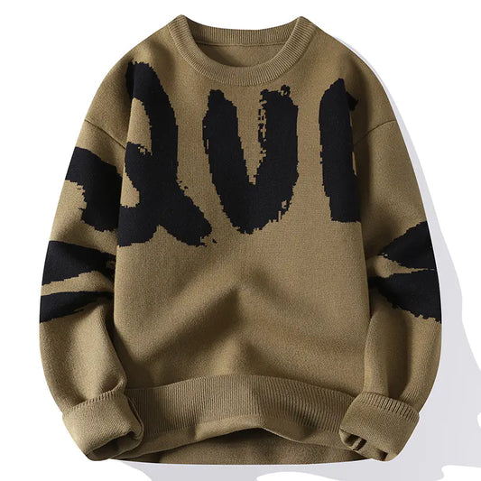 Trendy Men's Thick Sweater