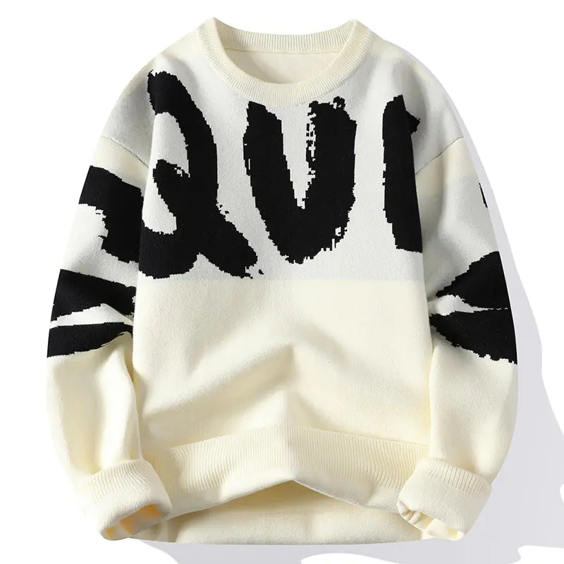 Trendy Men's Thick Sweater
